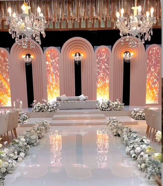 Enchanting Fairytale Wedding Stage