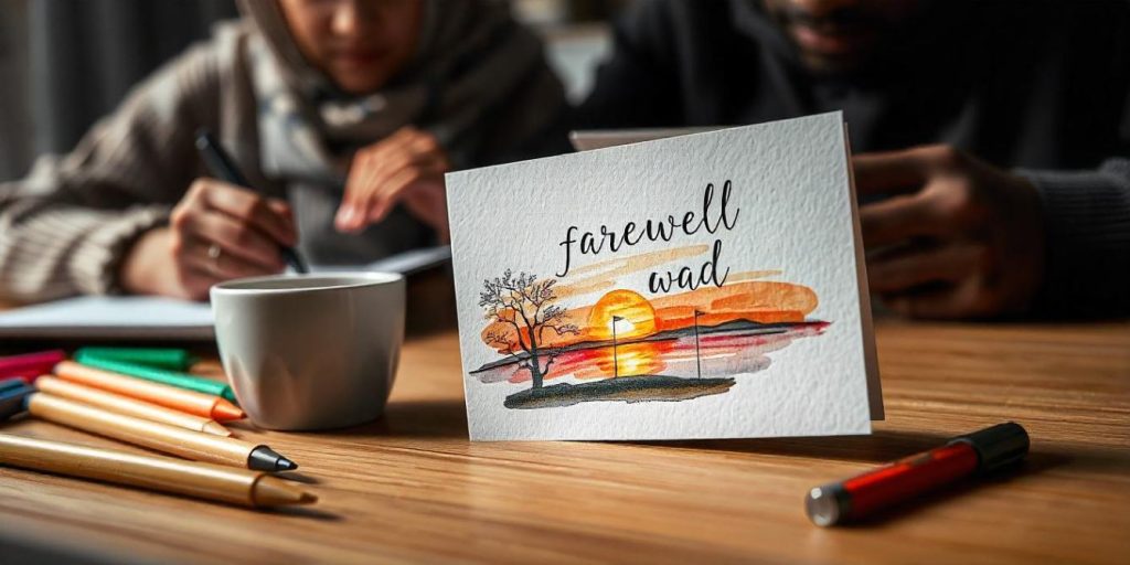 Farewell Cards: Heartfelt Ways to Say Goodbye and Celebrate Memories