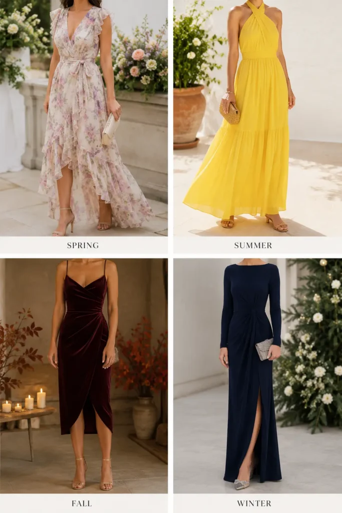 Understanding the dress code on an event invitation before choosing an evening outfit