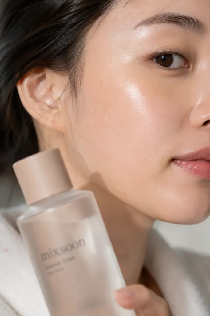 Korean beauty trends 2026 featuring glass skin and minimalist skincare
